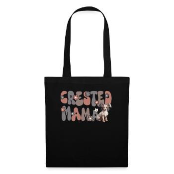Chinese Crested Mom Groovy Crested Mom - Tote Bag - black - Front