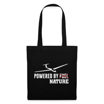 Planeur - Sac en tissu - noir - Devant