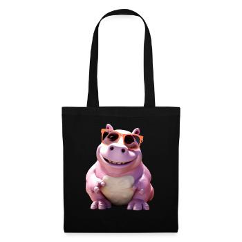 Hippopotamus Hippopotamus Hippopotamus Hippop - Tote Bag - black - Front