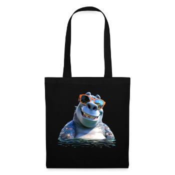 Hippopotamus Hippopotamus Hippopotamus Hippop - Tote Bag - black - Front