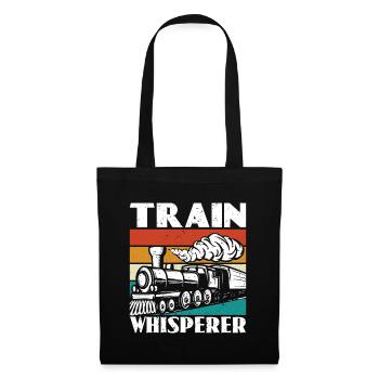 Train Whisperer - Train Driver - Tote Bag - black - Front