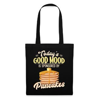 Pancake Lover Kids Today's Good - Stoffbeutel - Schwarz - Vorne