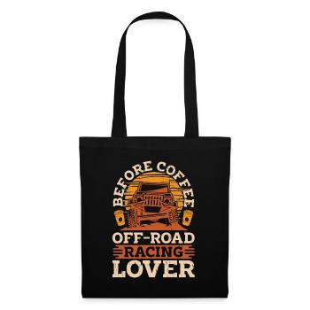 Off-Road Racing Lover Coffee Race Car Coffee Lover - Tote Bag - black - Front