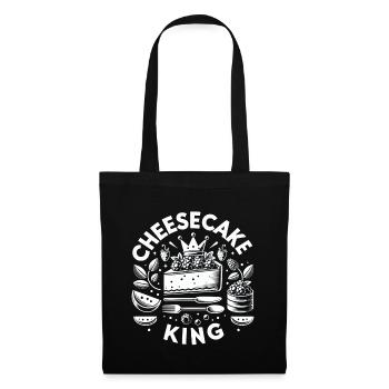 Cheesecake King 5 - Tote Bag - black - Front