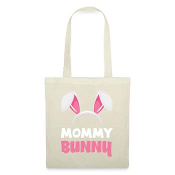 Maman lapin Pâques lapin oreilles de Pâques - Sac en tissu - nature - Devant