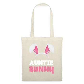 Tante lapin Pâques lapin oreilles de Pâques - Sac en tissu - nature - Devant