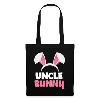Uncle Bunny Easter Bunny Ears Easter - Tote Bag - black - Front