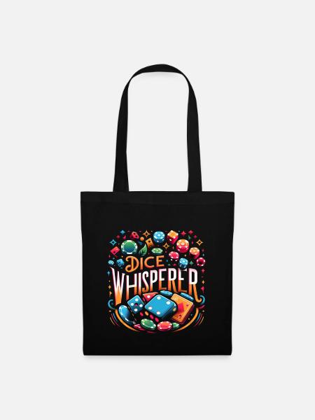 Dice Whisperer 11 - Stoffbeutel - Schwarz