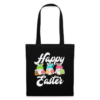 Happy Easter - Tote Bag - black - Front