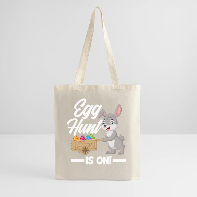 Easter Eggs Chasing Easter Bunny Easter Tote Bag