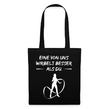 Swirl Art - Mieux que le reste - Sac en tissu - noir - Devant