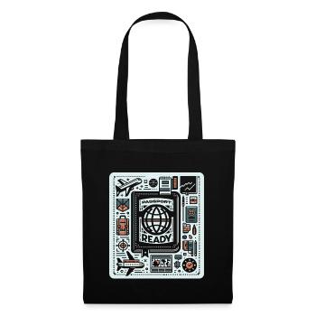 Passport Ready 5 - Tote Bag - black - Front