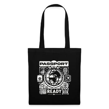 Passport Ready 9 - Tote Bag - black - Front