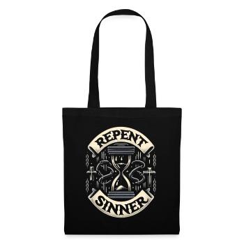 Repent Sinner 16 - Tote Bag - black - Front