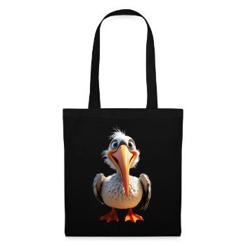 Pelican Waterfowl Pelican Gift Cute Pelicans - Tote Bag - black - Front