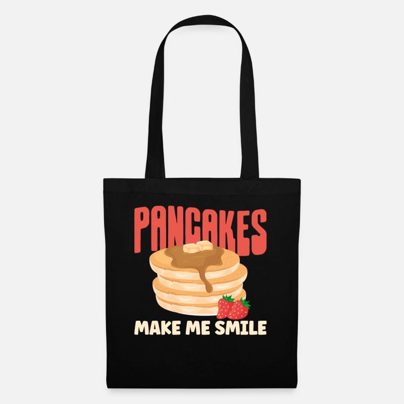 Pancake Lover Kids Pancakes Make - Stoffbeutel - Schwarz