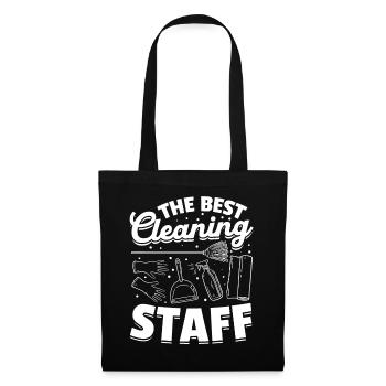 The Best Cleaning Staff - House Cleaner Housekeepe - Tote Bag - black - Front
