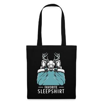 Wendigo Favorite Sleepshirt - Stoffbeutel - Schwarz - Vorne