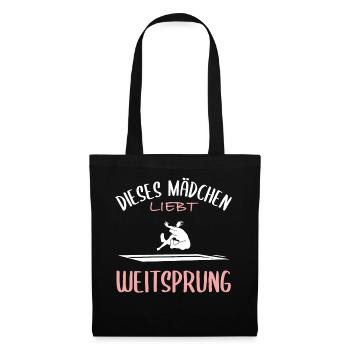 Long Jump Love - Tote Bag - black - Front