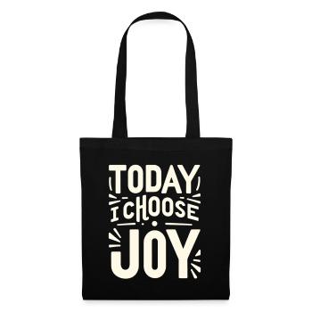 Today I Choose Joy 13 - Tote Bag - black - Front