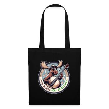 Mooseical Maestro Strumming Strings - Tote Bag - black - Front
