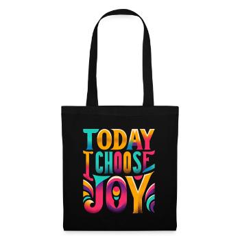 Today I Choose Joy 17 - Tote Bag - black - Front