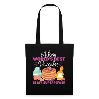 Pancake Lover Kids Making World's - Tote Bag - black - Front