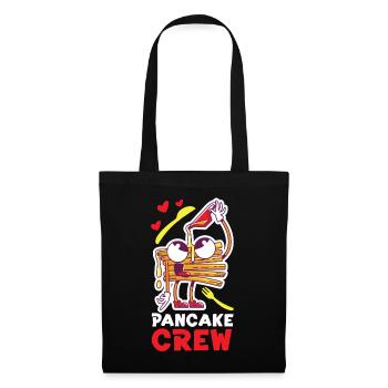 Pancake Lover Kids Pancake Crew - Stoffbeutel - Schwarz - Vorne