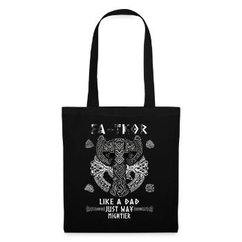 Vathor - Father's Day Father's Day Gift Viking - Tote Bag - black - Front