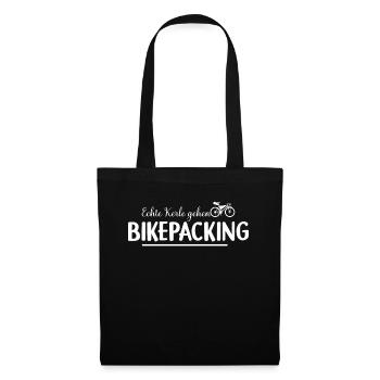 Real Guys Go Bikepacking - Tote Bag - black - Front