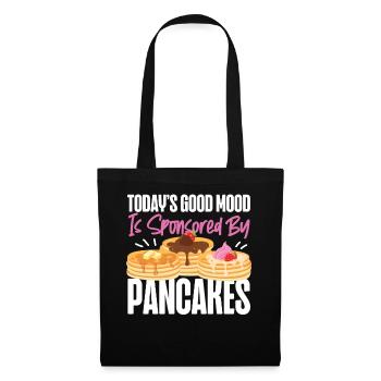Pancake Lover Kids Today's Good - Stoffbeutel - Schwarz - Vorne
