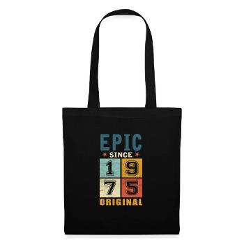 1975 Birthday Epic since - Tote Bag - black - Front