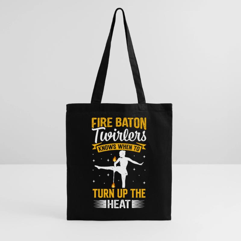 Fire Baton Fire Dance Fire Dancer Fire Dancer Tote Bag
