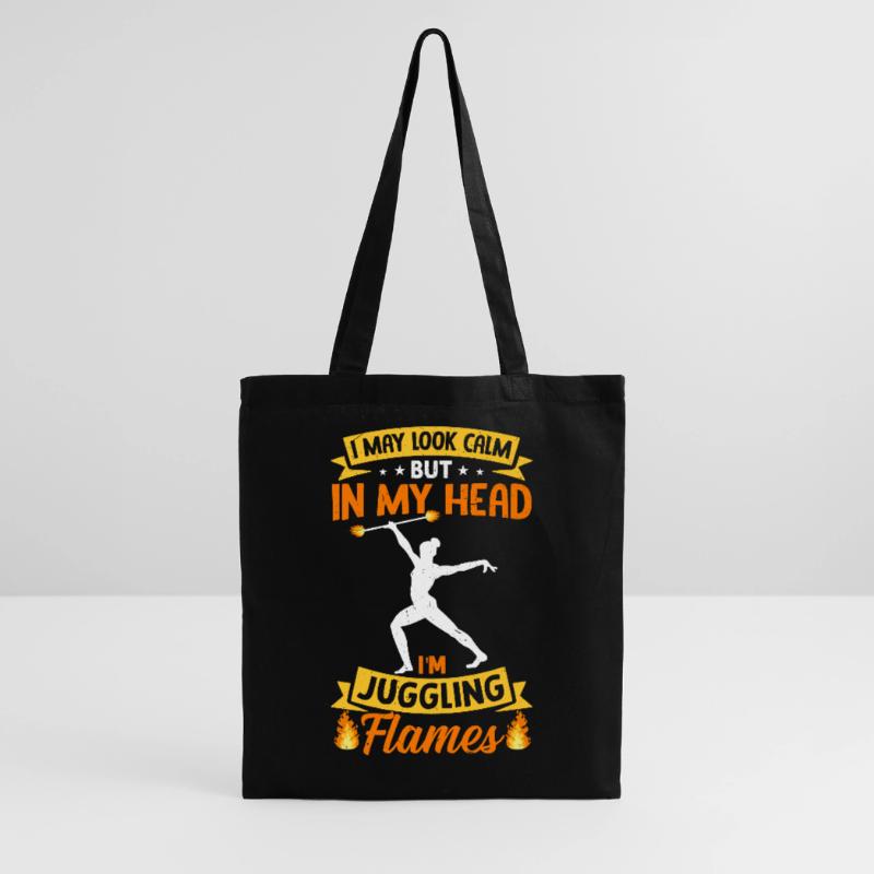 Fire Baton Fire Dance Fire Dancer Fire Dancer Tote Bag