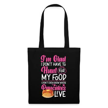 Pancake Lover Kids I'm Glad I - Tote Bag - black - Front