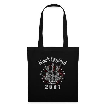 2001 Anniversaire Rock Legends Guitare - Sac en tissu - noir - Devant