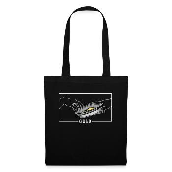 Michelangelo Creation of Adam Gold Prospecting - Tote Bag - black - Front