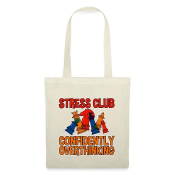 Club du stress, Penser trop en toute confiance 2 - Sac en tissu - nature - Devant