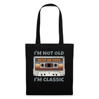 I'M NOT OLD I'M CLASSIC BETS OF 1999 Vintage gift - Tote Bag - black - Front