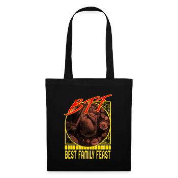 Chemise de Thanksgiving, BFF meilleur T-shirt de fête de famille, - Sac en tissu - noir - Devant