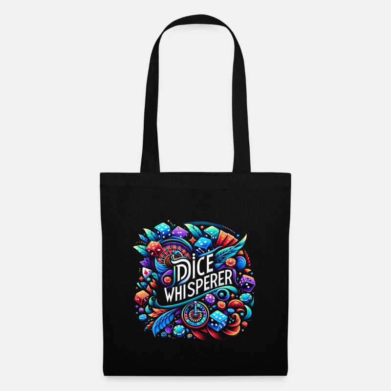 Dice Whisperer 6 - Stoffbeutel - Schwarz