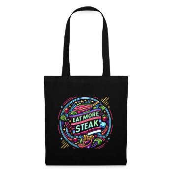Eat More Steak 14 - Tote Bag - black - Front