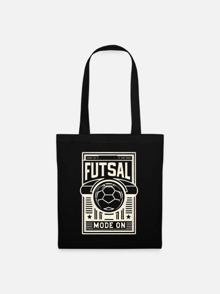 Futsal Mode On 7 - Stoffbeutel - Schwarz