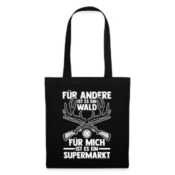 Hunting Hunting Deer Hunting Wild Boar Hunting Hunter - Tote Bag - black - Front