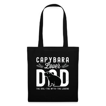 Capybara Lover Dad The Idol The Myth The Pet Owner - Tote Bag - black - Front