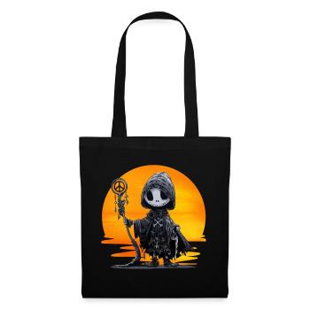 The Peacemaker. Grim Reaper, Death, Peace, Humor, - Tote Bag - black - Front