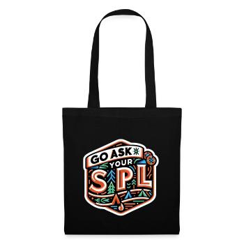 Go Ask Your Spl 10 - Tote Bag - black - Front