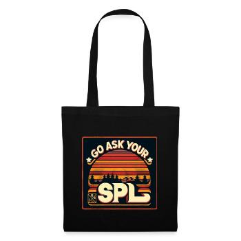 Go Ask Your Spl 11 - Tote Bag - black - Front