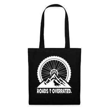 Routes Surestimées VTT VTT VTT - Sac en tissu - noir - Devant