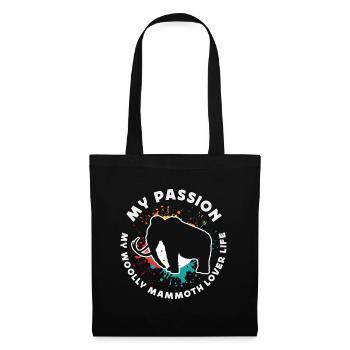 Woolly Mammoth Lover My Passion My Trunked Animals - Tote Bag - black - Front
